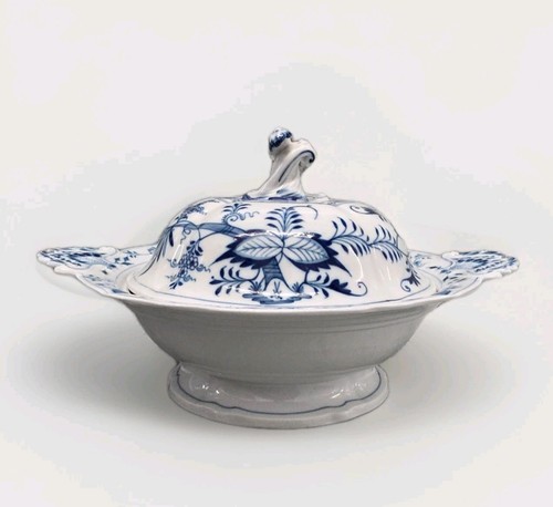 Meissen zwiebelmuster terrine - zwiebelmuster,