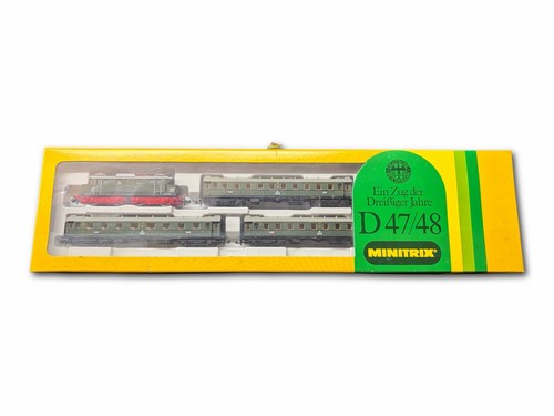 Minitrix spur zugset d47 - n,