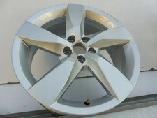 1x Alufelge 17 Zoll 6.5" 5x100 39ET Glanz Schwarz 2GM601025 Vw Rim Wheel