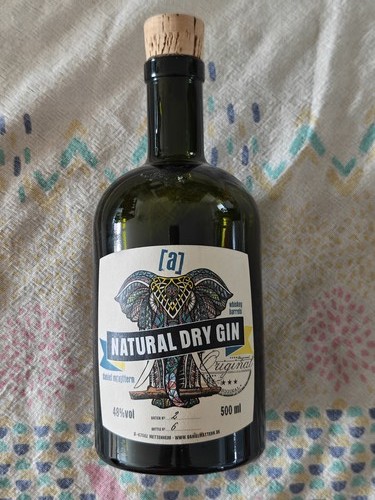Leere gin flasche weingut - leere,