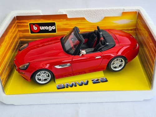 Bmw coupé red bburago - coupé, gold