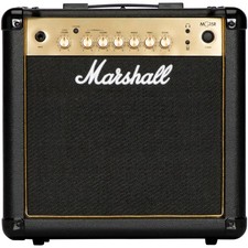 Marshall MG15GR Black & Gold - Transistor Combo Verstärker für E-Gitarre