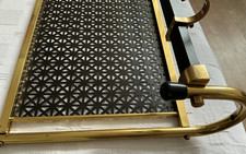 Garderobe  Gold mit Haken und