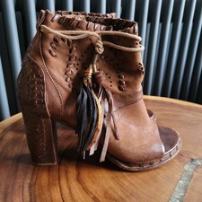 A.S98 Damen Gr. 39 Braun Leder