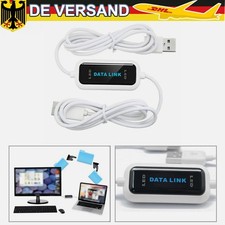 PC zu PC USB 2.0 Datenkabel Data Kabel link Kabel Ladekabel Datentransfer Cable