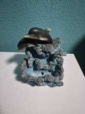 Statue Deko Brunnen Delfin