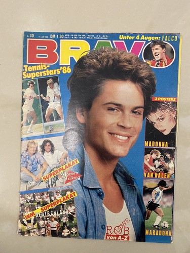 Bravo zeitschriften 1986 - bravo, 30/1986