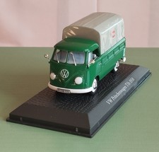 VW T1b Pritschenwagen in grün vom Atlas Verlag in 1:43