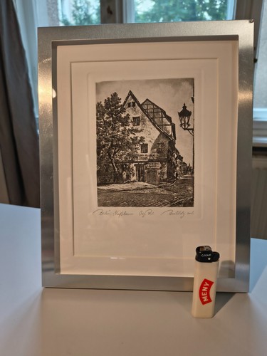 Original radierung alt - radierung,