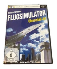 DVD ROM Microsoft Windows Flugsimulator Überschall-Jet Spiel PC