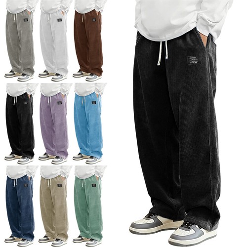 Herren cord sweatpants bequem - cord,