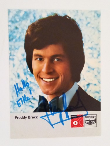 Freddy breck schlagersänger - breck,
