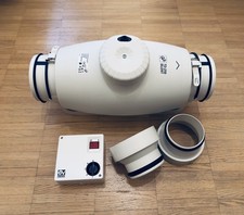 S&P TD-250 SILENT Rohrventilator inkl. 5-Stufen Transformator *GARANTIE*