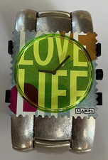 Stamps Uhr: Love Life mit Armband Alpha Vintage Silver (Zugarmband Metall)