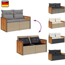 Gartensofa mit Stauraum