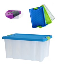 XL Stapelbox Lagerbox Regalbox