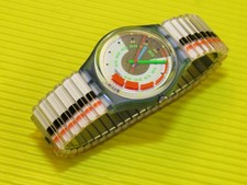Swatch SCHNELL mit Flexarmband in NEU aber OHNE Schachtel