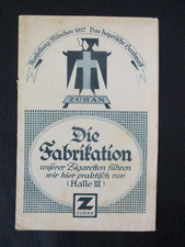 Werbeprospekt von 1927