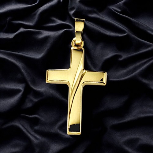 Anhänger kreuz 333 gold - anhänger,