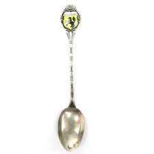 Andenkenlöffel aus 800er Silber STUTTGART Wappen Silver Souvenir Spoon Fritz Reu