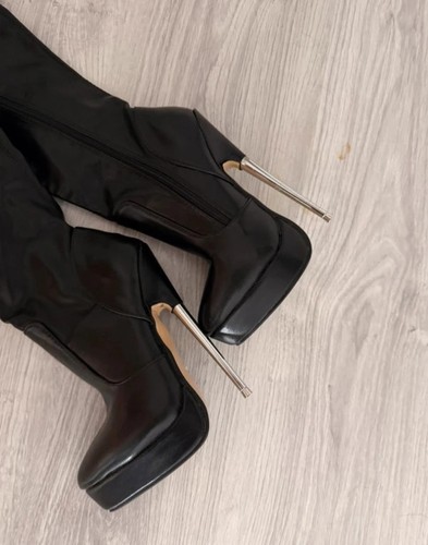 Extrem high heels stiefel - high,