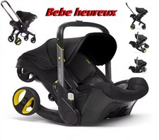 DOON 4-in-1-Kinderwagen, Babyschale, Bambus-Neugeboreneneinlage & Kopfstütze