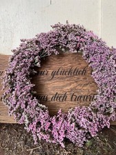 Trockenblumen kranz - trockenblumen,