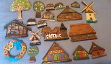 Haus, Deko, Gips, Handarbeit, Wanddekoration