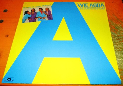 Langspielplatte abba a wie - abba,
