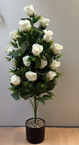 Kunstpflanze rosen künstliche - kunstpflanze,