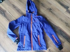 Skijacke Snowboardjacke Softshelljacke Outdoorjacke Damen Gr.S Royalblau Orange