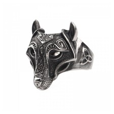 Wolfsmaske Ring Wolf Wolfskopf