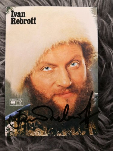 Ivan rebroff autogramm - ivan, rebroff autogramm