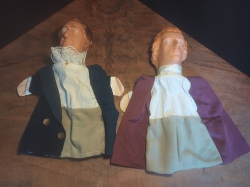 Vintage handpuppen - vintage,