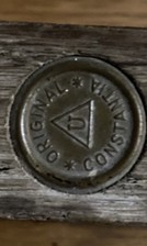 Constantia Wasserwaage , Richtscheid alt , antik , 80 cm, Holz Deutsches Reich