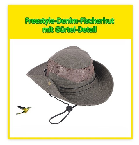 Herren sonnenhut anglerhut - herren,