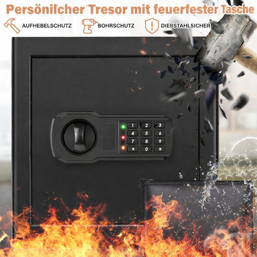 Feuerhemmender tresor mit - 40, l