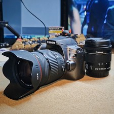 Canon EOS 250d +Sigma 17-70 2.8+Canon 18-55 4.0+Sigma 18-200 3.5+ Canon 50mm 1.8