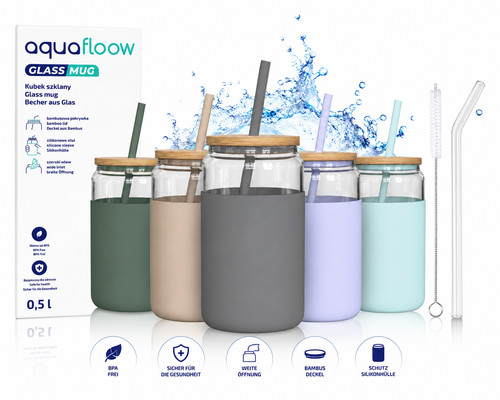 Glasbecher 500ml borosilikat - 500ml,