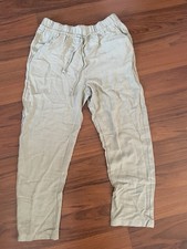 Leinenmix Stoffhose Damen 36 / S