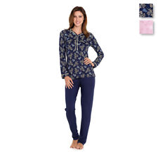 Linclalor Damen Pyjama Floral