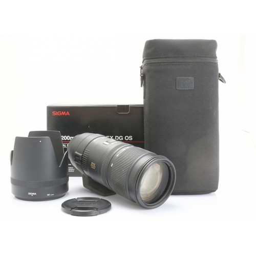 Nikon sigma 70 - ex, 2,8/70-200