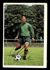 Bernhard Wessel Borussia Dortmund 1967-68 Bergmann Sammelbild Original Signiert