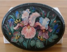 Lupenmalerei! Lackdose mit