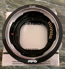 Rollei Zwischenring 17 mm Rolleiflex SLX Macro-Ring Mittelformat Extension Ring 