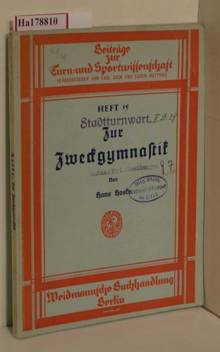 Zur zweckgymnastik hoske - zur, zweckgymnastik.