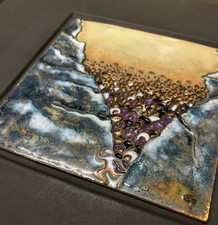 Emaille-Malerei Bild