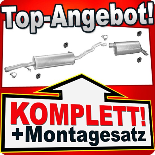 Auspuff für sharan 2 8 - vw, i