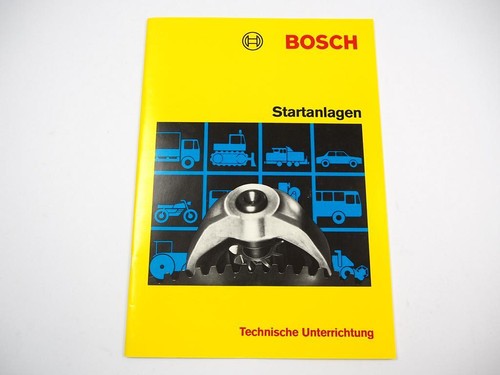 Bosch startanlagen technische - bosch,