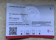 Sammler used ticket bayern - used, fc